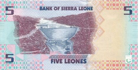 PN36 Sierra Leone - 5 Leones Year 2022
